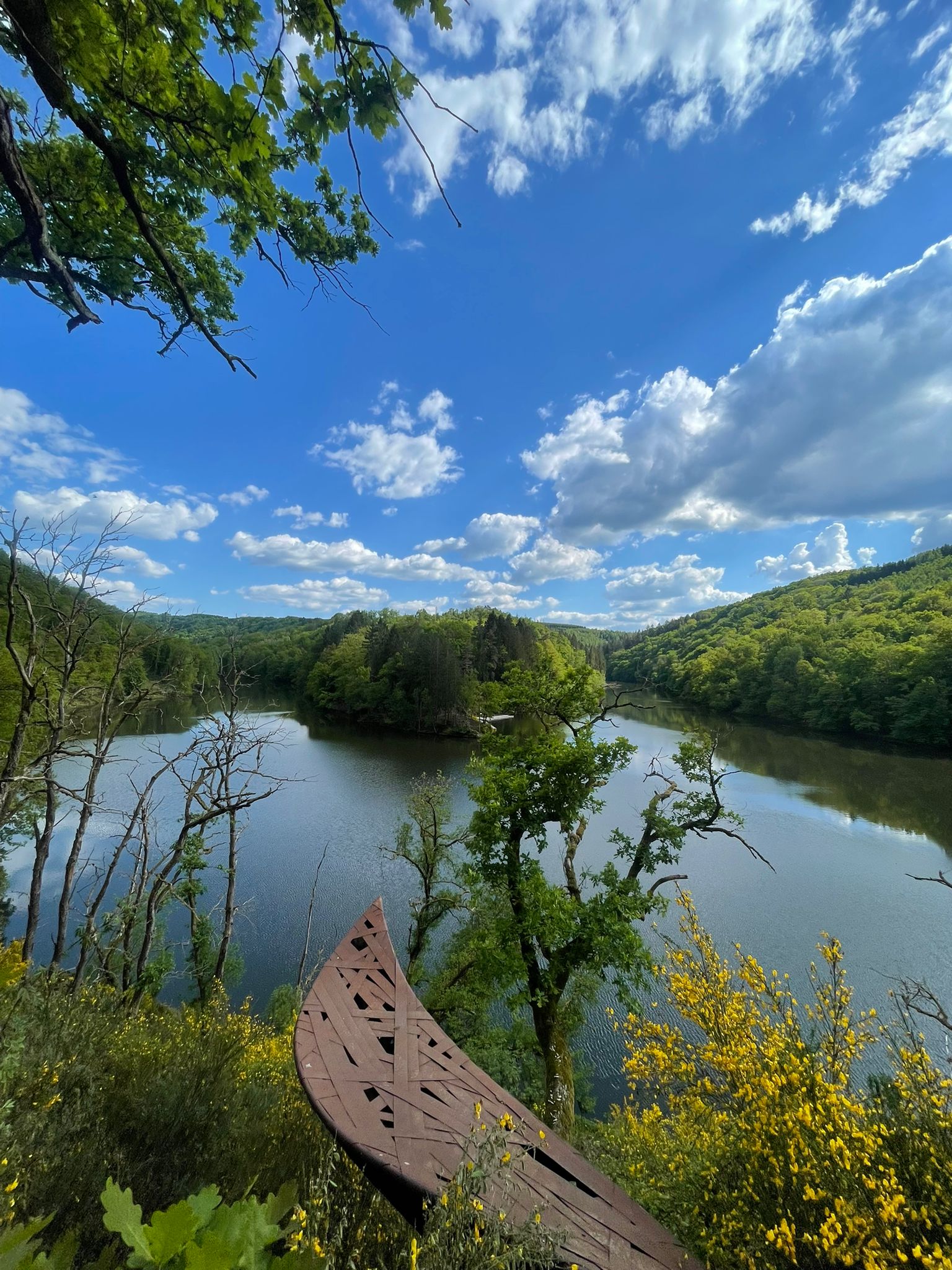 Lac de Nisramont avril 2026