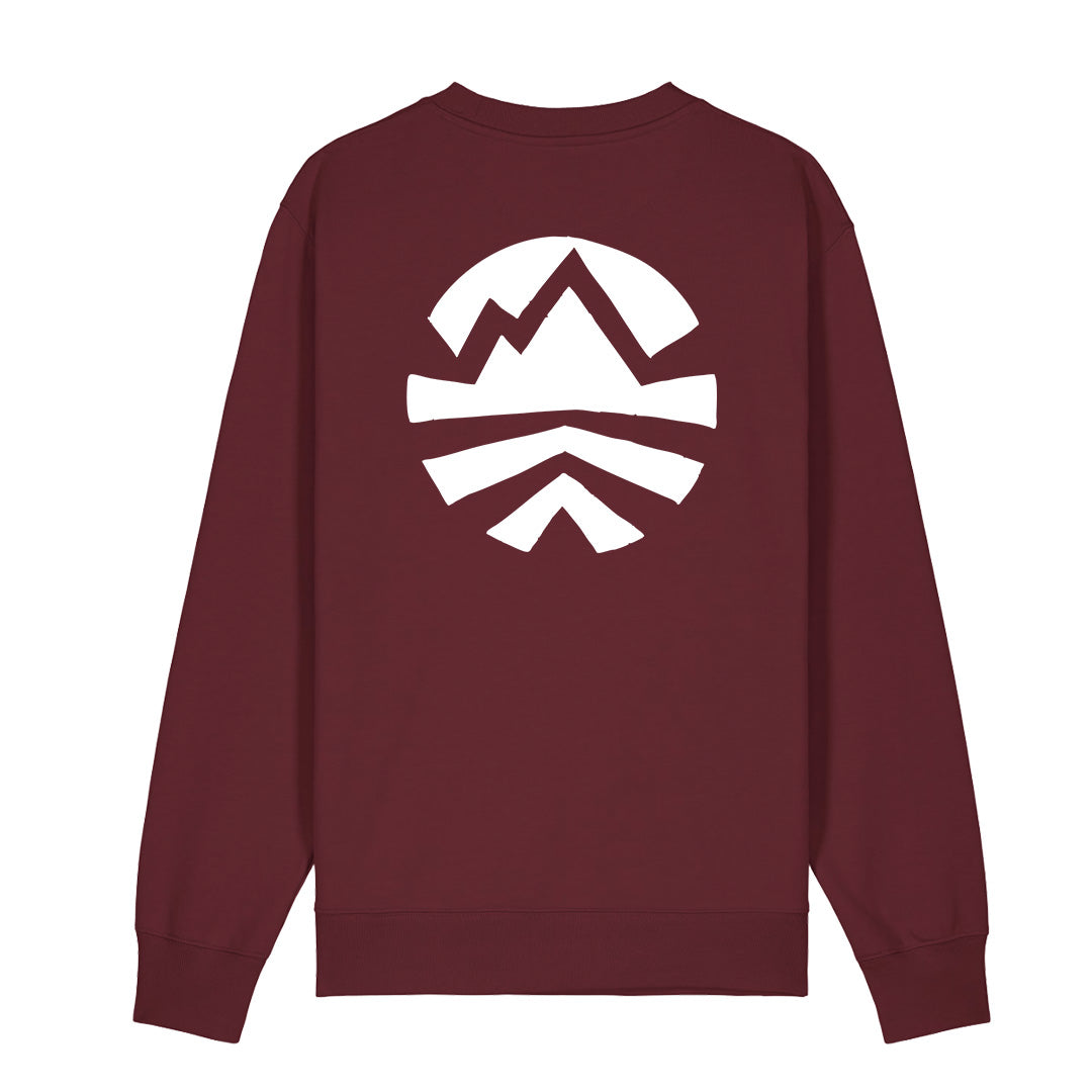 Sweatshirt Sovage bordeaux